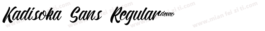 Kadisoka Sans Regular字体转换